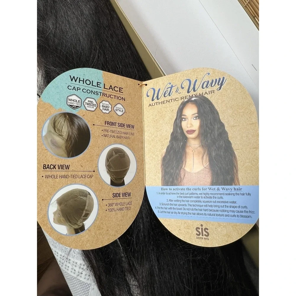 HRH Human Revive Brazilian Remy Whole 360• Lace Unprocessed 26